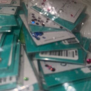 Colorful Gemstone Stickers for Crafting